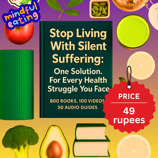 Stop Living With Silent Suffering: One Solution. For Every Health Struggle You Face.